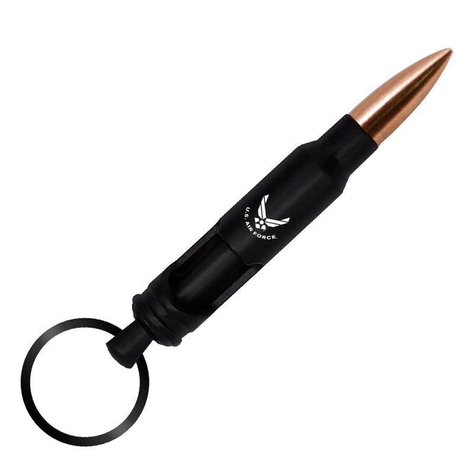 USAF 5.56 Bullet Bottle Opener Keychain