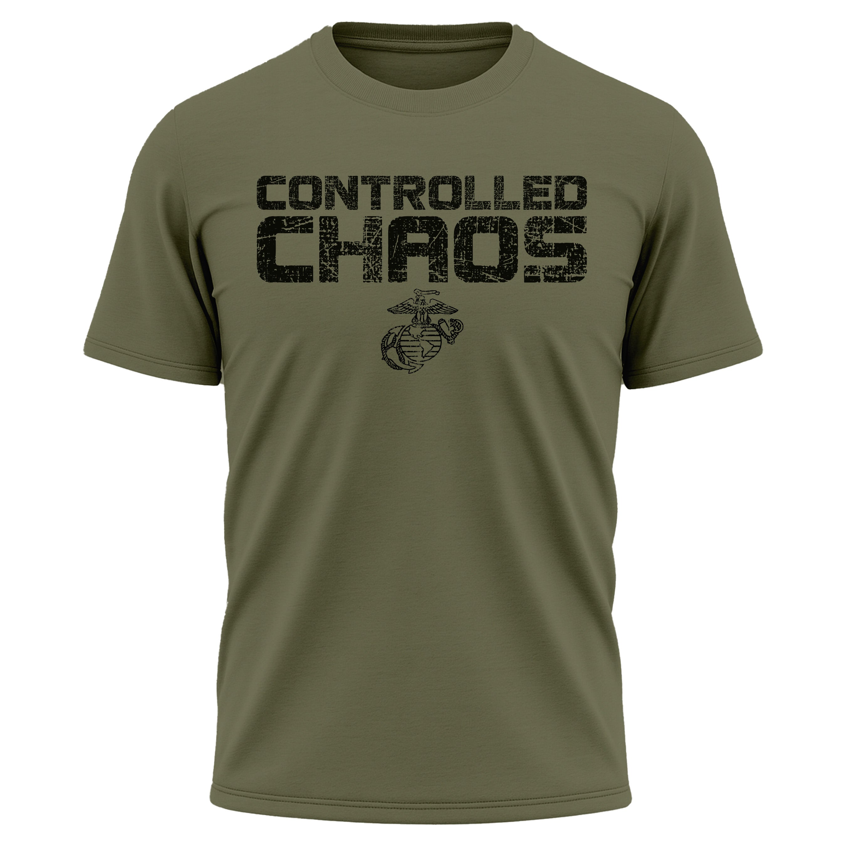 Marines Controlled Chaos Performance T-shirt
