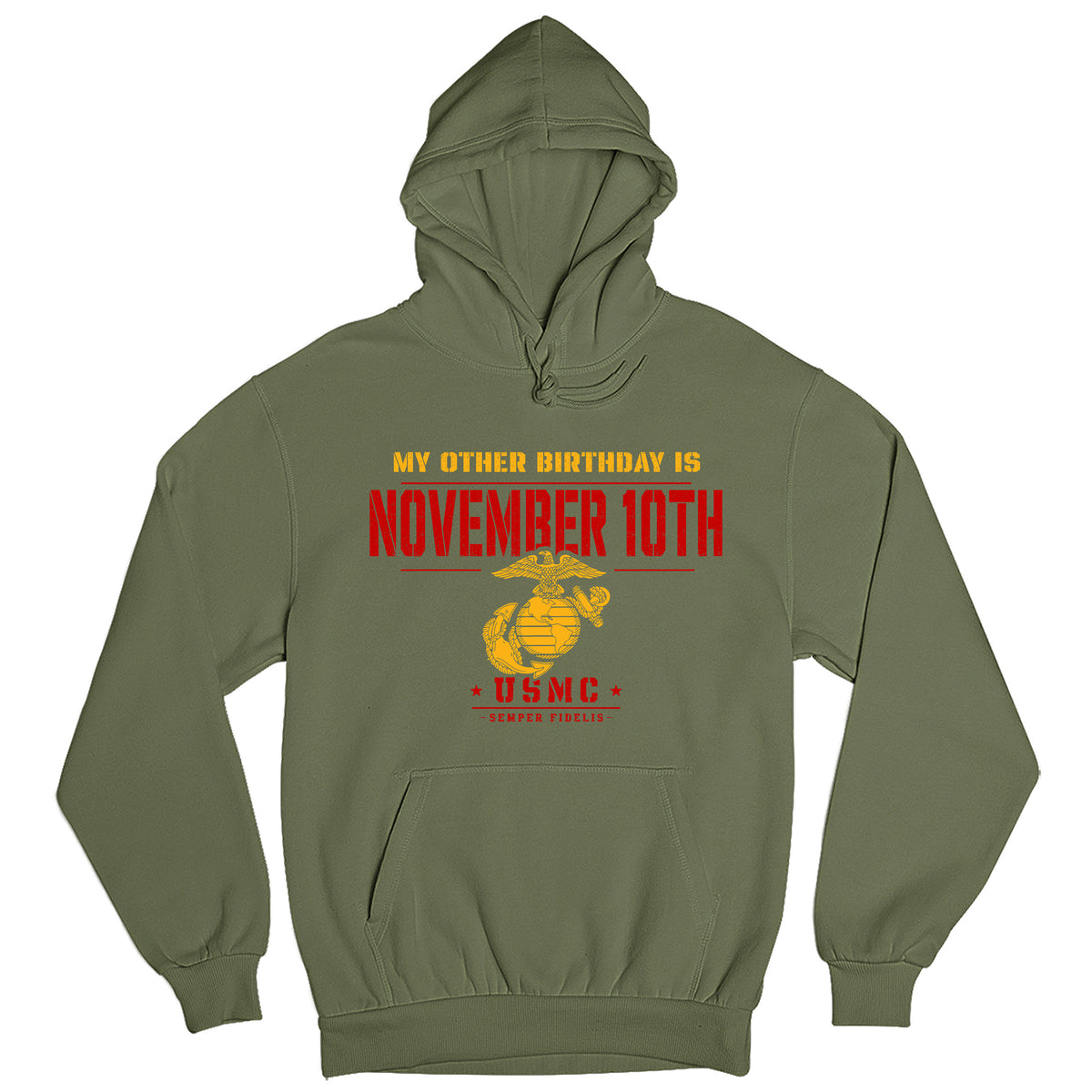 Marines November 10th Semper Fi Birthday Hoodie