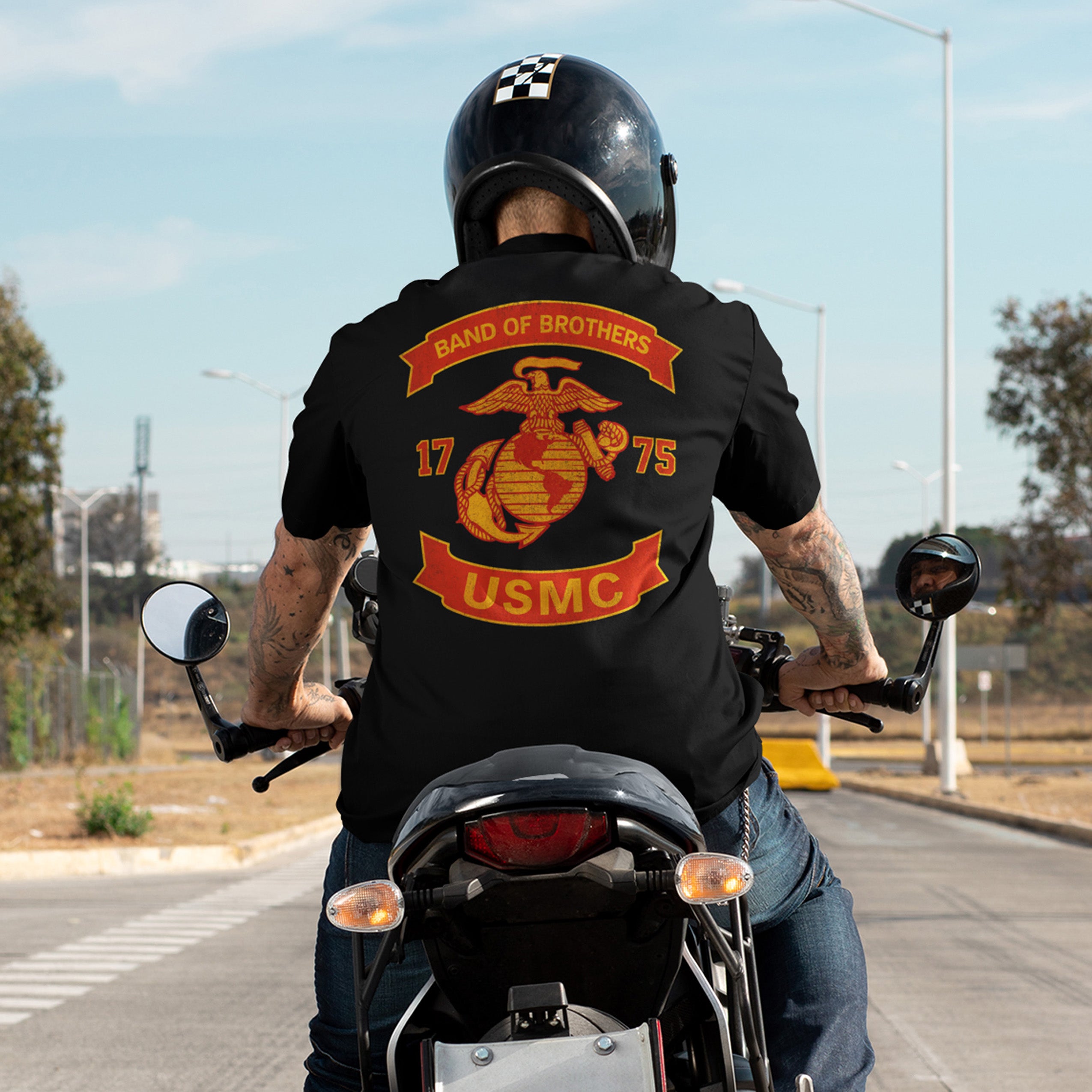 U.S. Marine Corps Motorcycle Tee