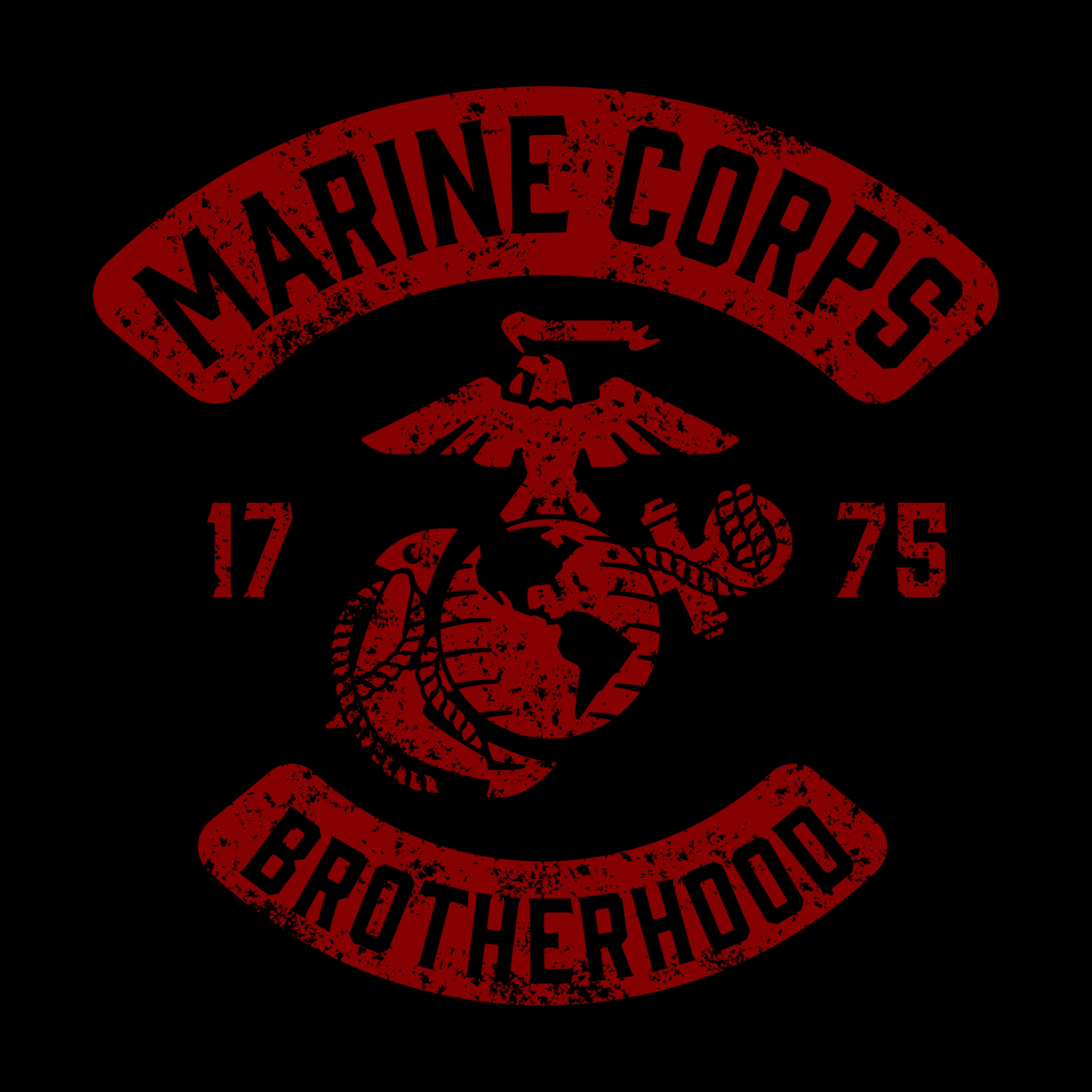 Marine Corps Motorcycle Hoodie