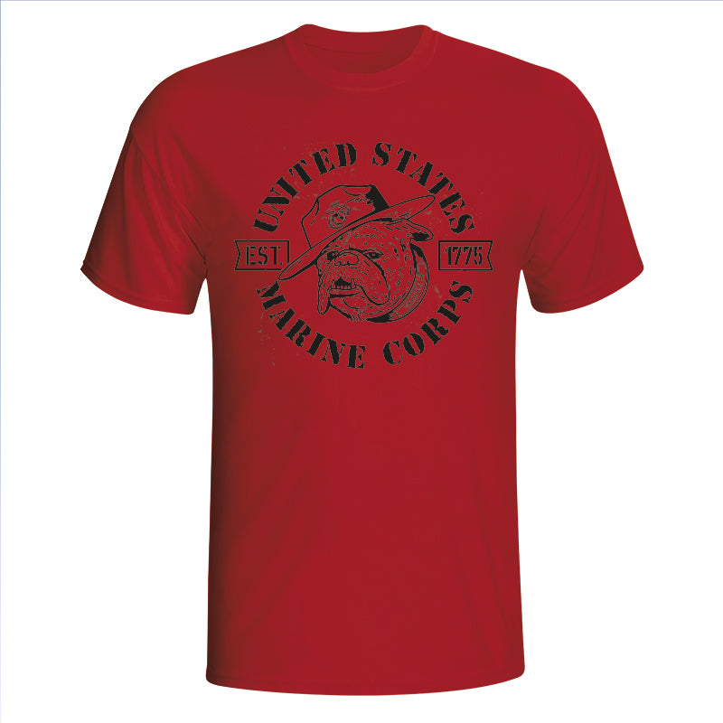 USMC Old School Devil Dog T-Shirt