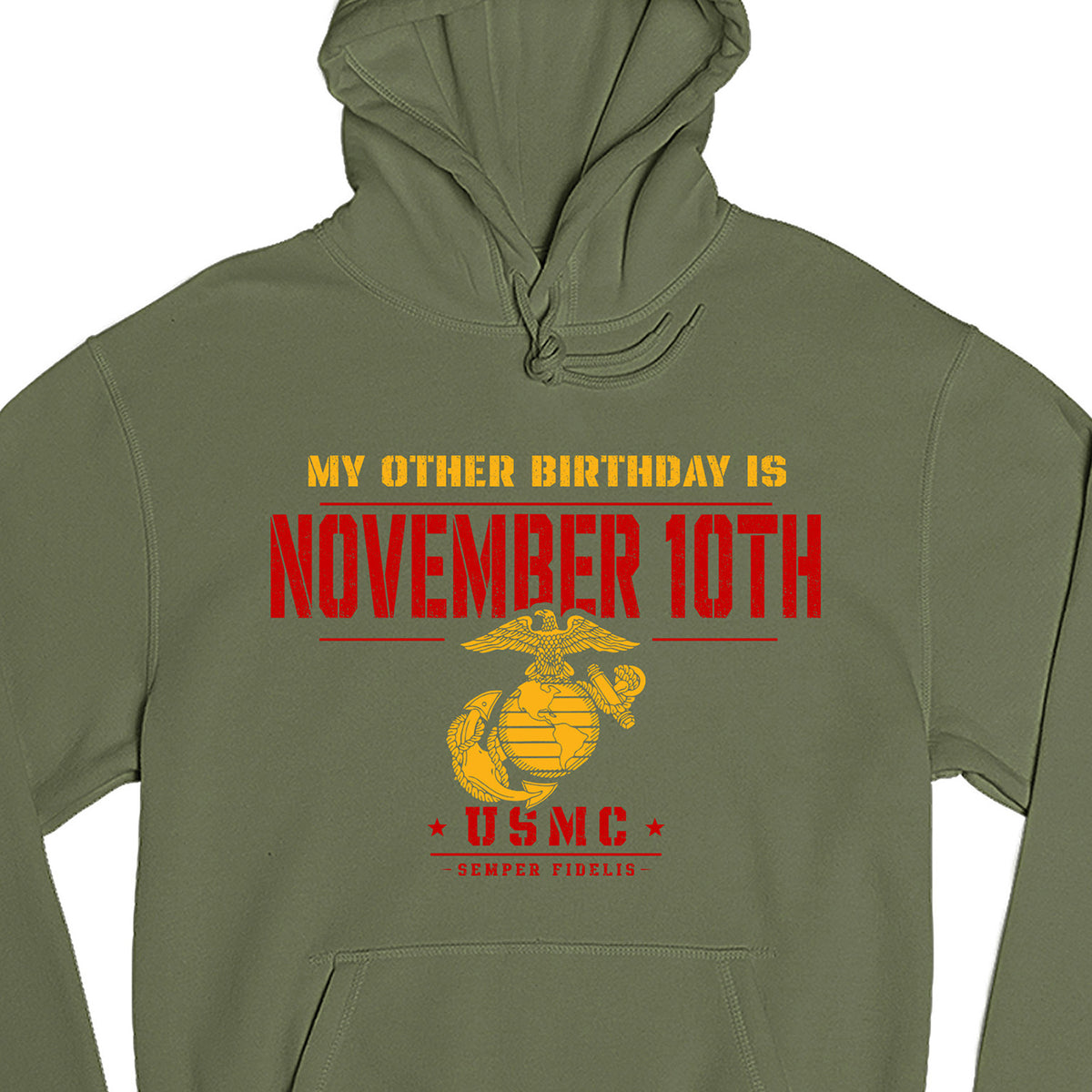 Marines November 10th Semper Fi Birthday Hoodie