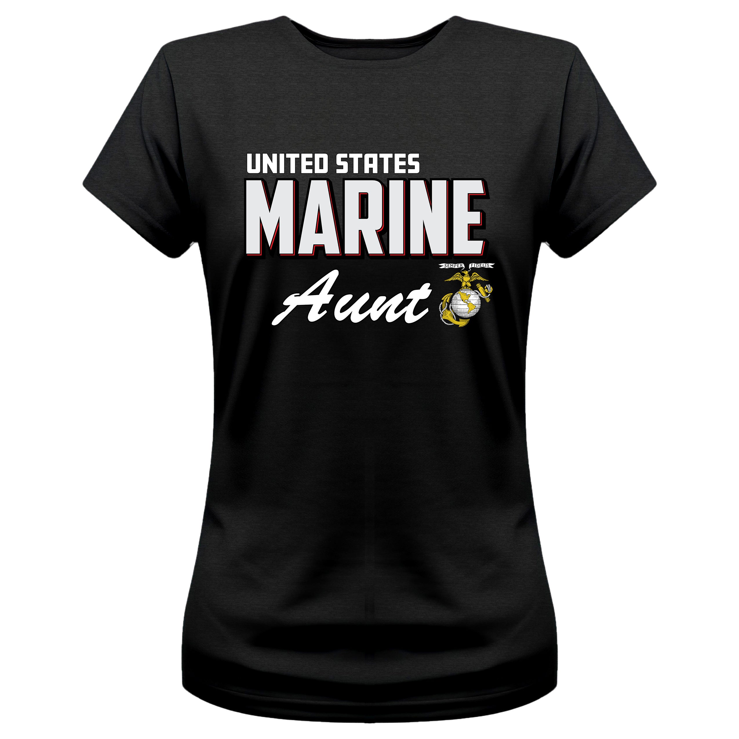 Women's Proud Marine Custom Family T-shirts