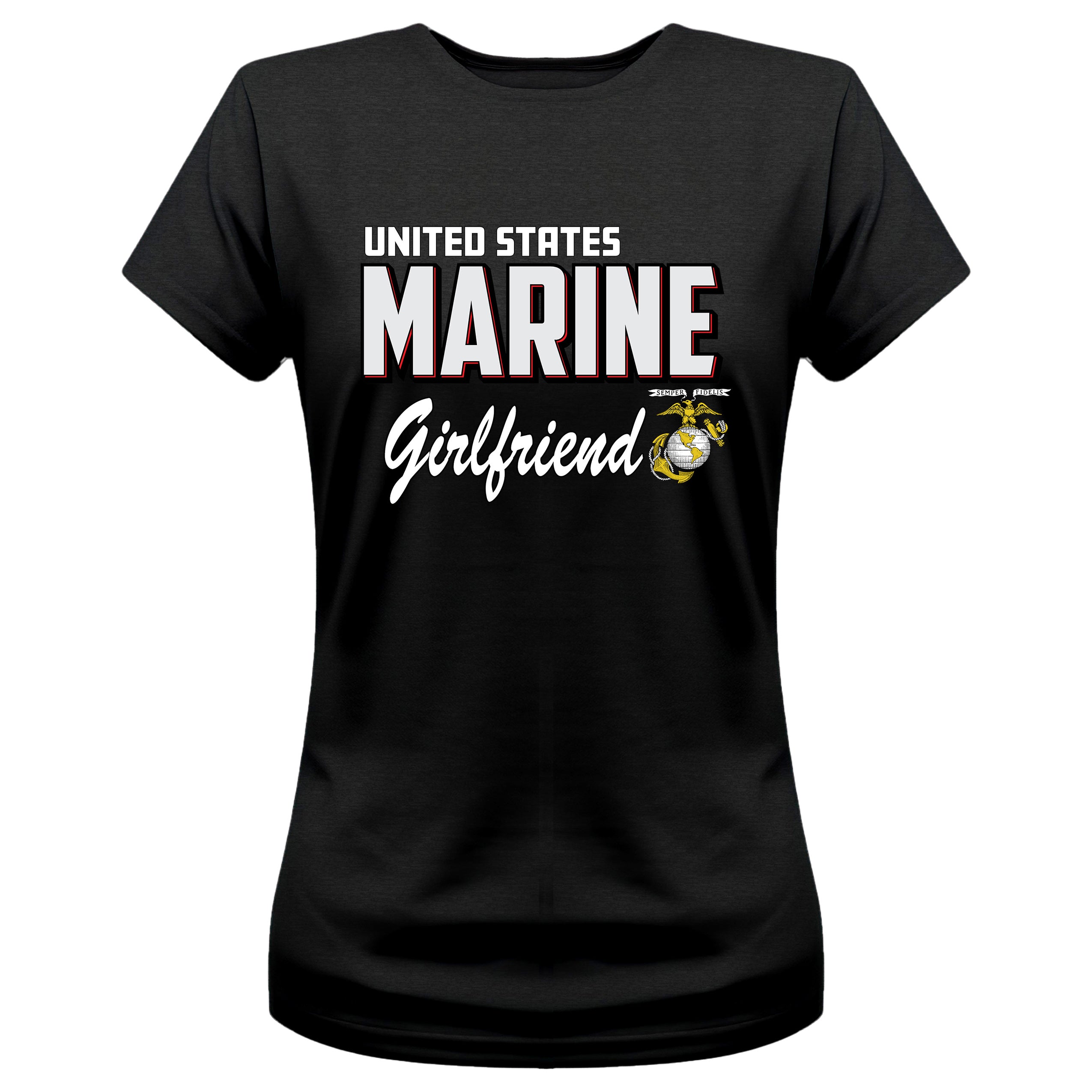 Women's Proud Marine Custom Family T-shirts