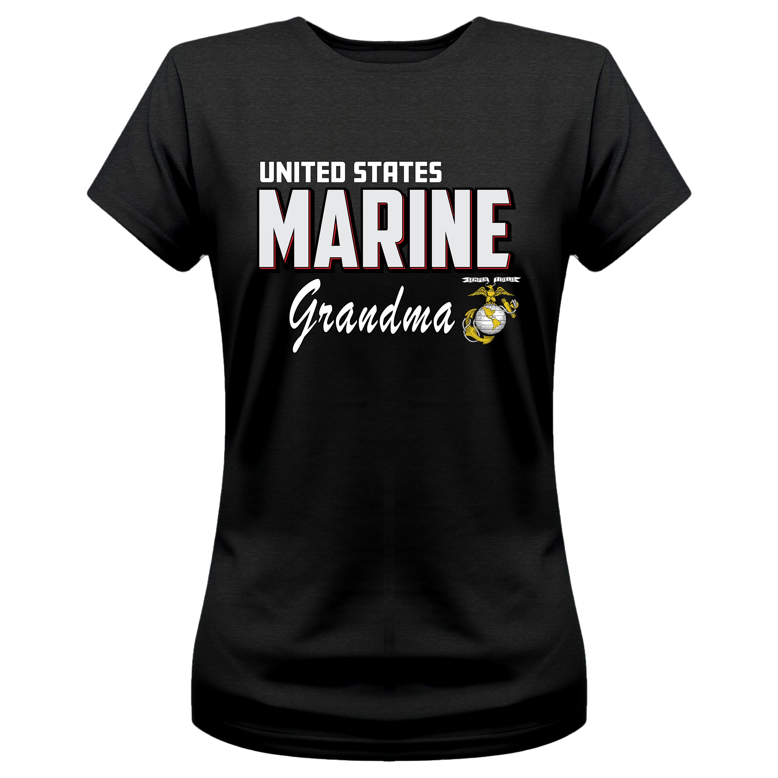 Women's Proud Marine Custom Family T-shirts