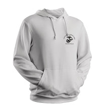 Heather Grey USMC Sweatshirt Hoodie