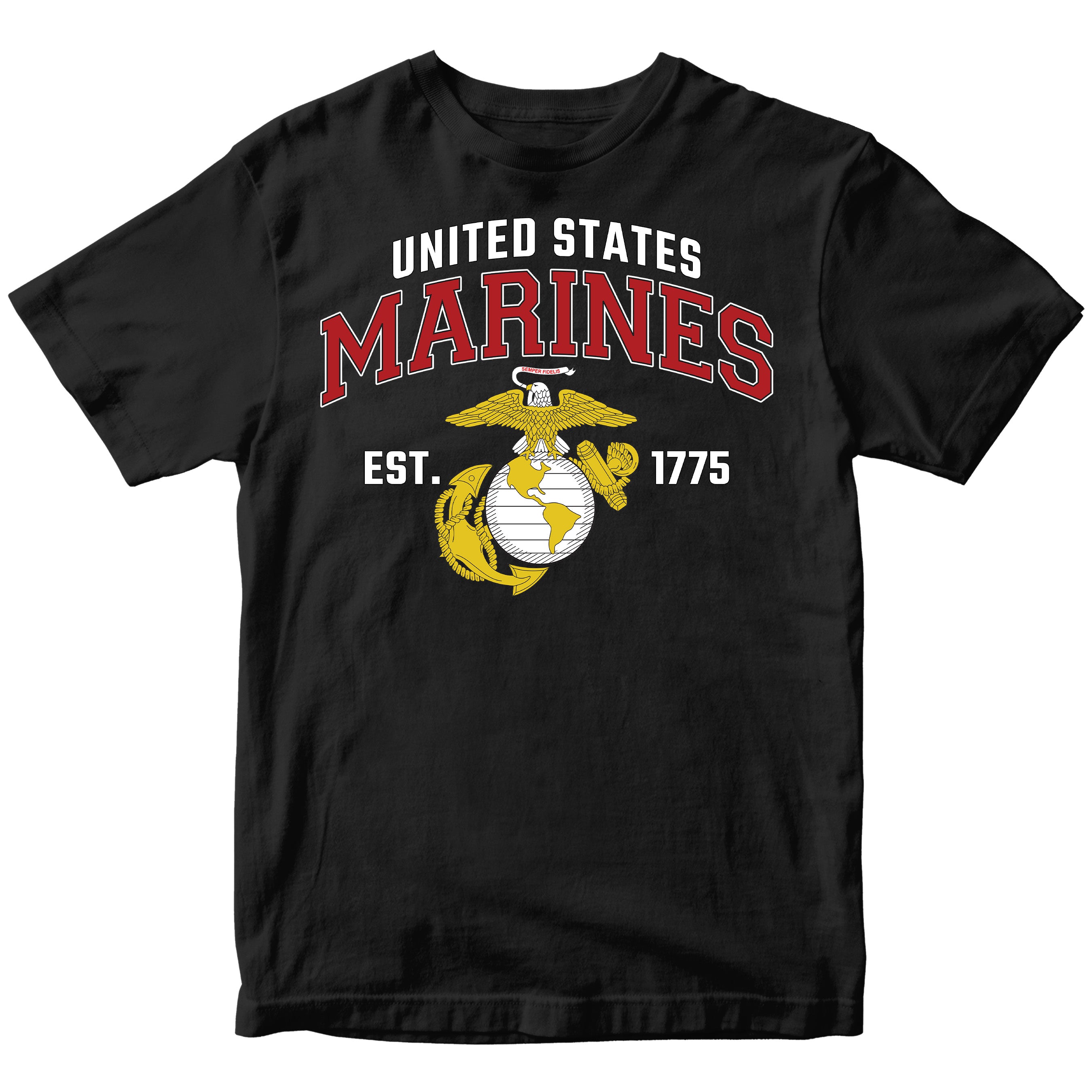 United States Marines - Est. 1775 T-shirt <br> MADE IN USA