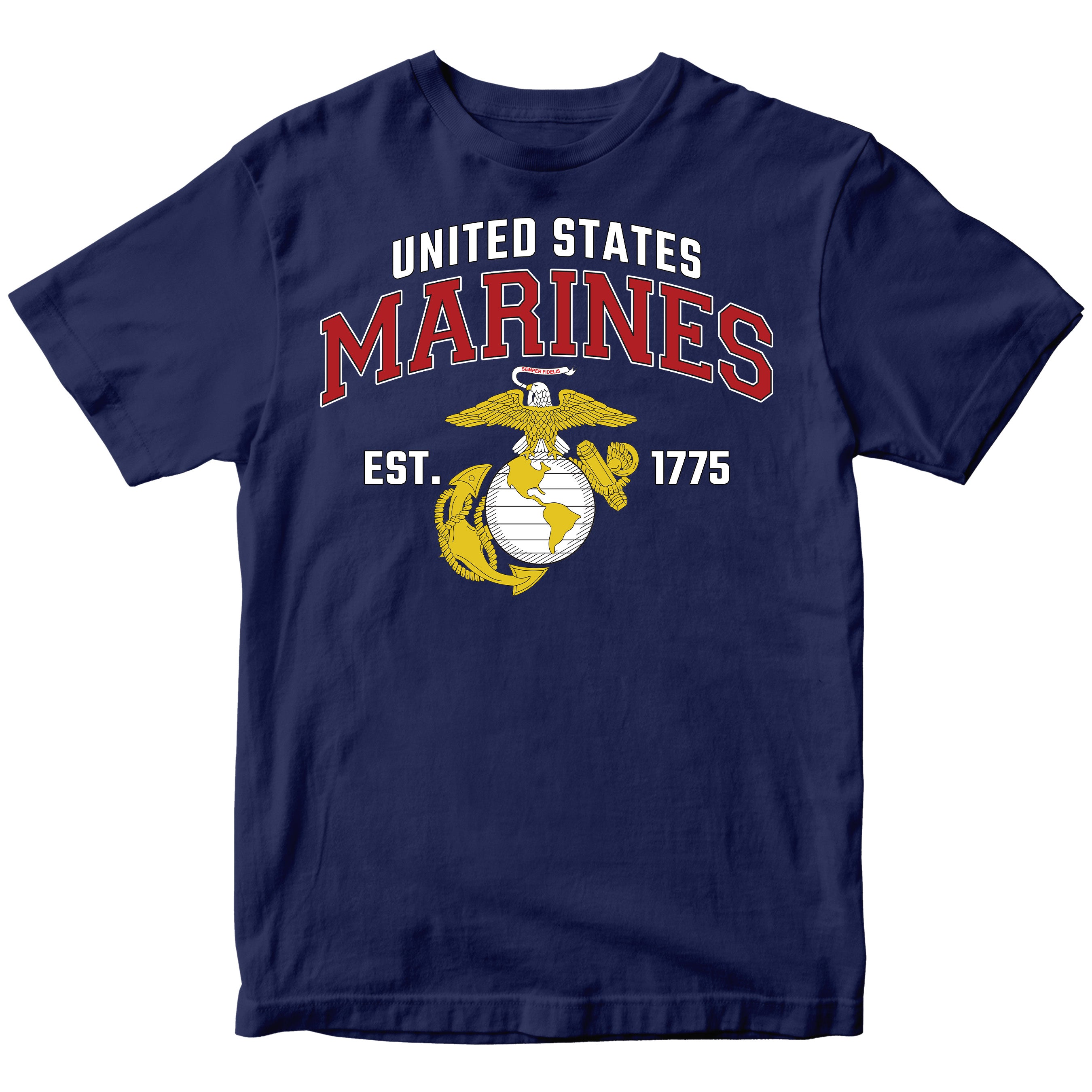 United States Marines - Est. 1775 T-shirt <br> MADE IN USA