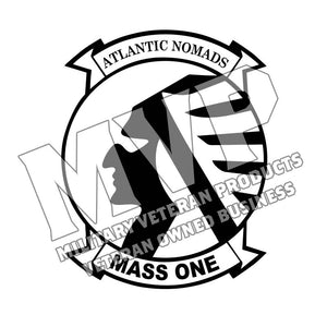 MASS-1 logo decal