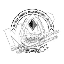 1st Light Armored Reconnaissance Battalion USMC Unit Logo, 1st LAR Unit Logo