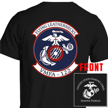 VMFA-122 USMC Unit T-Shirt, VMFA-122 logo, USMC gift ideas for men, Marine Corp gifts men