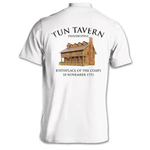 Tun Tavern USMC White T-Shirt