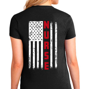 Ladie's Nurse T-Shirt - First Responder Shirt for Women, Nurse apparel, First responder, first responder apparel for women