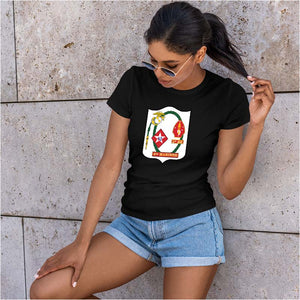 First Battalion Sixth Marines USMC Unit ladie's T-Shirt,  1/6 USMC Unit logo, USMC gift ideas for women, Marine Corp gifts for women 1st Battalion 6th Marines