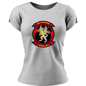 Marine Aviation Logistics Battalion 14 (MALS-14) Marines USMC Unit ladie's T-Shirt, MALS-14 USMC Unit logo, USMC gift ideas for women, Marine Corp gifts for women MALS-14