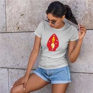 Second Marine Division USMC Unit ladie's T-Shirt, 2D MARDIV USMC Unit logo, USMC gift ideas for women, Marine Corp gifts for women 2nd  Marine Division 