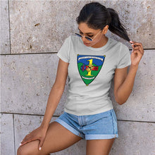 Combat Logistics Battalion 1 USMC Unit ladie's T-Shirt, Combat Logistics Battalion logo, USMC gift ideas for women, Marine Corp gifts for women CLB-1