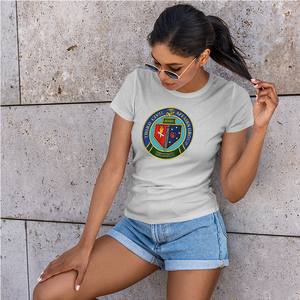 Third Civil Affairs Marines USMC Unit ladie's T-Shirt, 3rd Civil Affairs USMC Unit logo, USMC gift ideas for women, Marine Corp gifts for women 3rd Civil Affairs