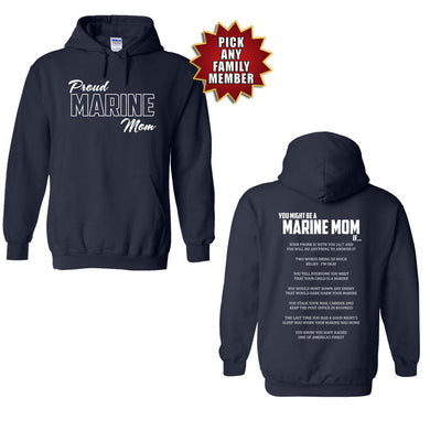 Proud Marine Family Hoodie