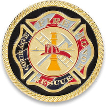 Firefighter - First Responder Prayer Coin