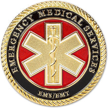 EMS/EMT - First Responder Prayer Coin