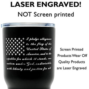 30oz Pledge of Allegiance Tumbler