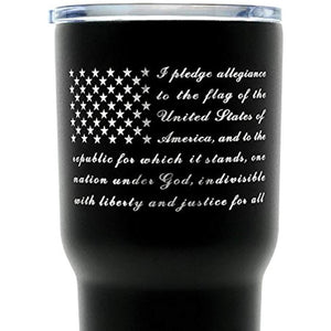 30oz Pledge of Allegiance Tumbler