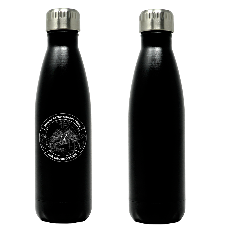 I Marine Expeditionary Force (IMEF) Unit Logo water bottle, IMEF USMC Unit Logo hydroflask, IMEF USMC, Marine Corp gift ideas, USMC Gifts for men or women flask 