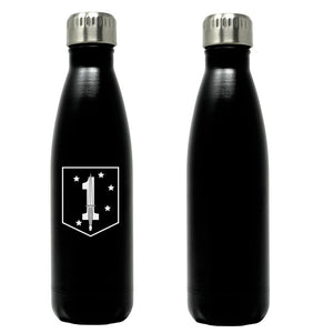 1st MSOB logo water bottle, 1st Marine Special Operations Battalion hydroflask, 1st MSOB USMC, Marine Corp gift ideas, USMC Gifts for women flask, big USMC water bottle, 17 ounce Marine Corp water bottle 