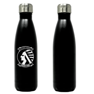 MASS-1 logo water bottle, MASS-1 hydroflask, Marine Air Support Squadron 1 USMC, Marine Corp gift ideas, USMC Gifts for women flask 