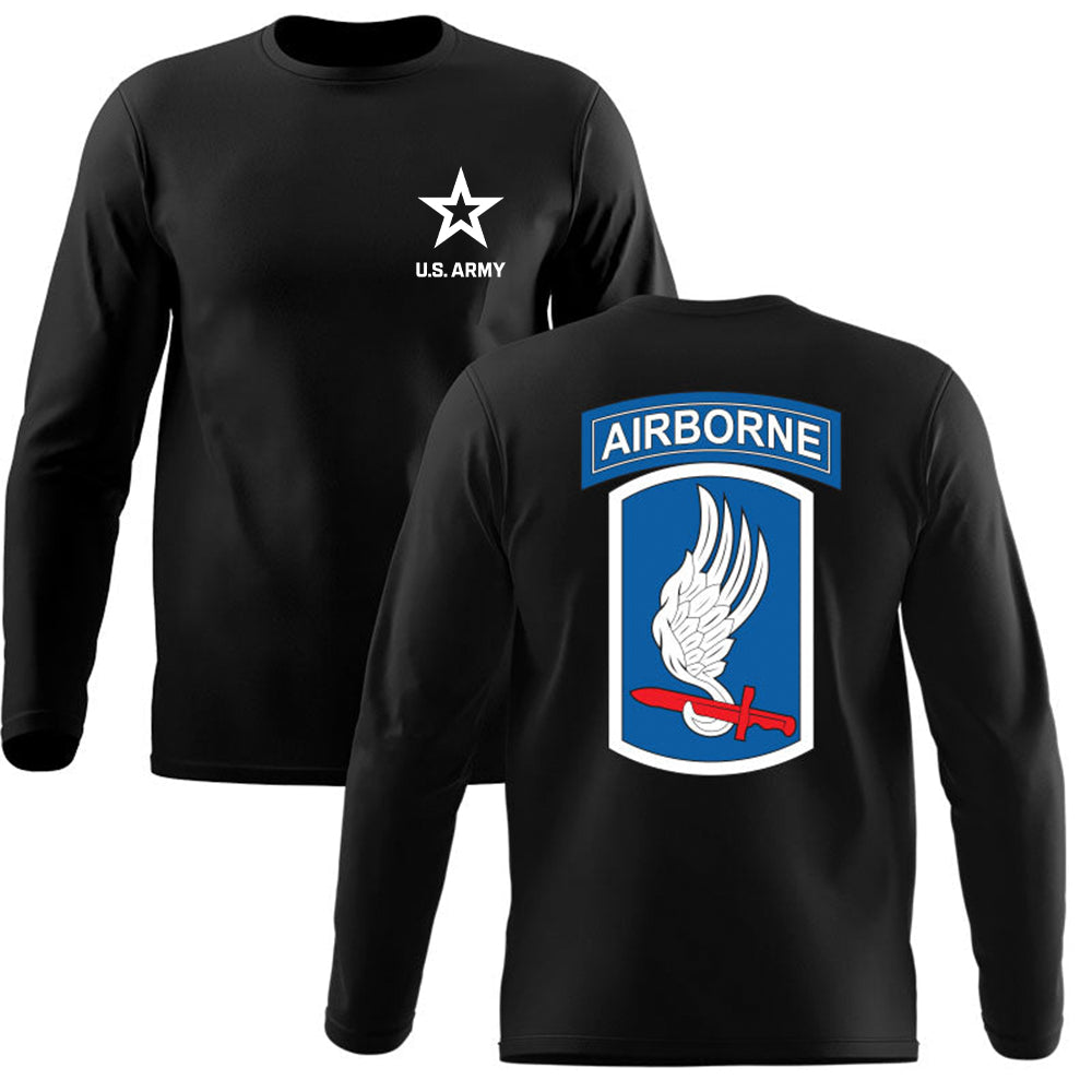 173rd Airborne Brigade Assn Army Unit Long Sleeve T-Shirt