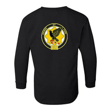 1st Cavalry Division Long Sleeve Black T-Shirt