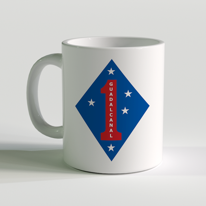 1st Marine Division Unit Logo Coffee Mug