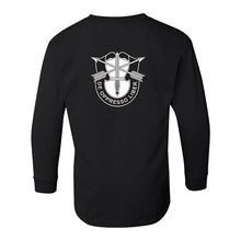 1st Special Forces Group Long Sleeve Black T-Shirt