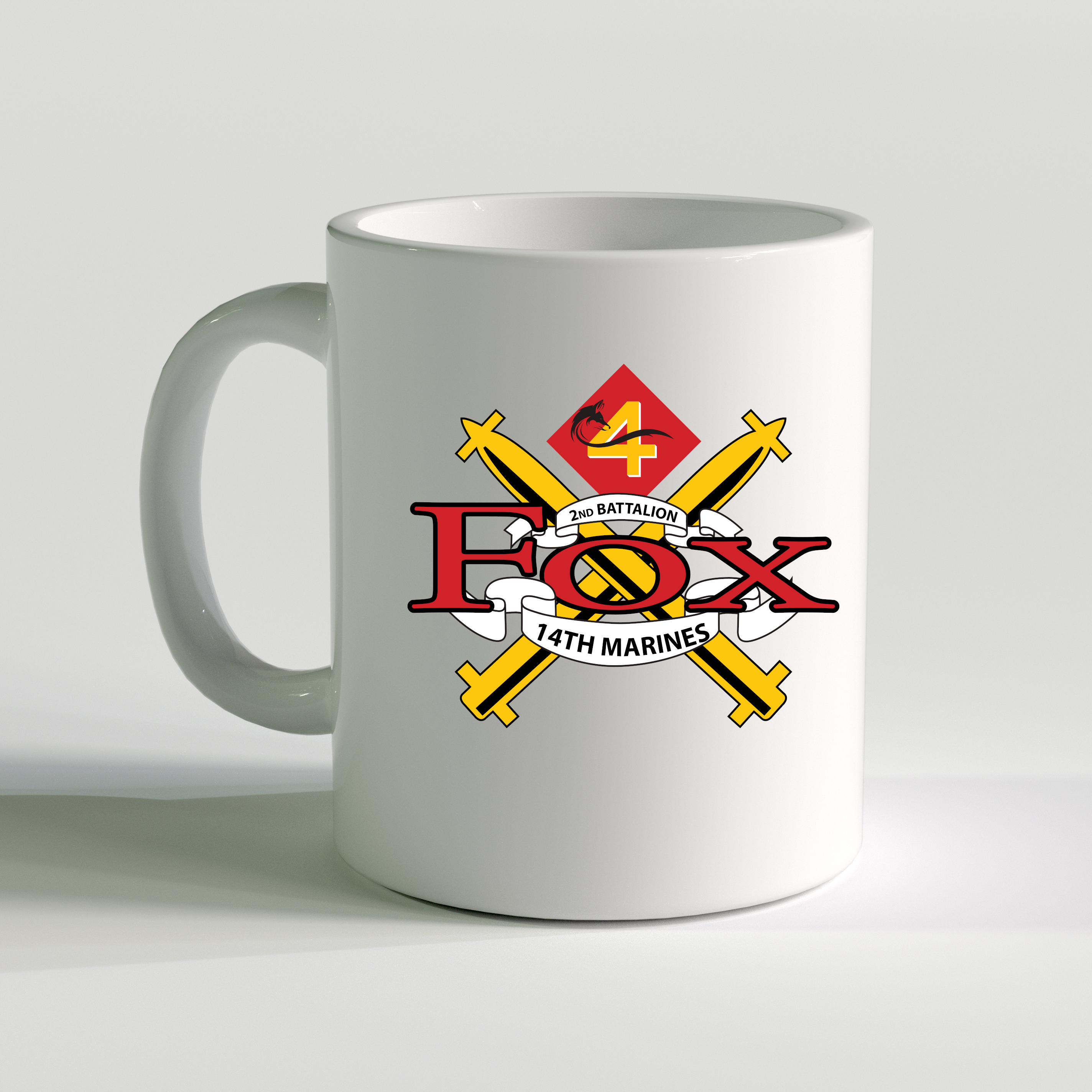 Fox Co 2nd Battalion 14th Marines Coffee Mug