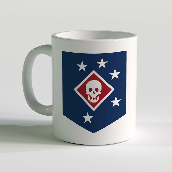 MARSOC Coffee Mug, Marine Raiders USMC Unit Logo Coffee Mug