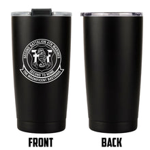 Second Battalion Fourth Marines Unit Logo tumbler, 2/4 coffee cup, 2nd Bn 4th Marines USMC, Marine Corp gift ideas, USMC Gifts for women  20oz