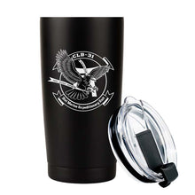 Combat Logistics Battalion 31 USMC Unit logo tumbler, CLB-31 USMC Unit Logo coffee cup, CLB-31 USMC, Marine Corp gift ideas, USMC Gifts for women or men 20 oz