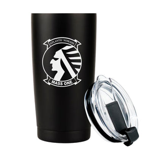 MASS-1 logo tumbler, MASS-1 coffee cup, Marine Air Support Squadron 1 USMC, Marine Corp gift ideas, USMC Gifts for women 20oz
