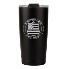 20 Oz Back The Blue Tumbler, Police Officer Gifts, Gifts for Police Men and Women, Back The Blue Tumbler, 20 Oz Stainless Steel Tumbler