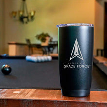 USSF gifts 20 oz Space Force Tumbler Double Wall Vacuum Insulated Stainless Steel USSF Tumbler Space Force Gift