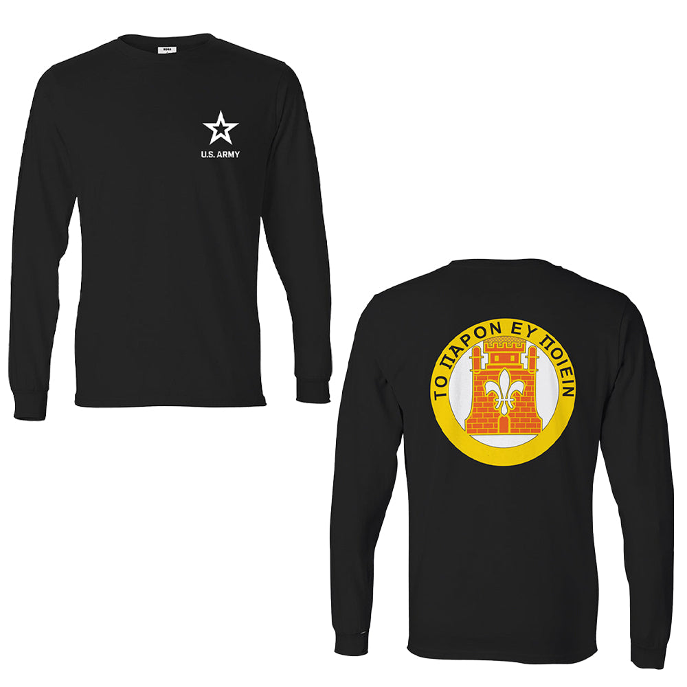 121st Signal Corps Army Unit Long Sleeve T-Shirt