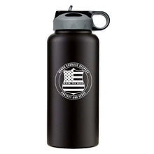 Back The Blue Water Bottle- 32 oz