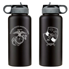 3d LAR logo water bottle, 3d Light Armored Reconnaissance Battalion hydroflask, 3d LAR USMC, Marine Corp gift ideas, USMC Gifts for women flask, big USMC water bottle, 32 ounce Marine Corp water bottle 