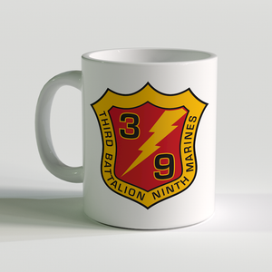 3/9 unit coffee mug, 3rd battalion 9th Marines