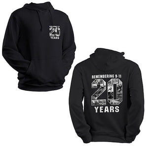 9-11 20 year anniversary hoodie