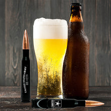 .50 Cal Army Bullet Bottle Opener – Army BMG 50 Caliber Real Bullet Casing