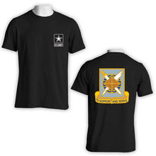 US Army Finance Regiment, To Support and Serve, US Army T-Shirt, US Army Apparel