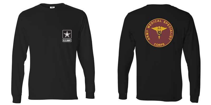 US Army Medical Specialists Corps Long Sleeve T-Shirt